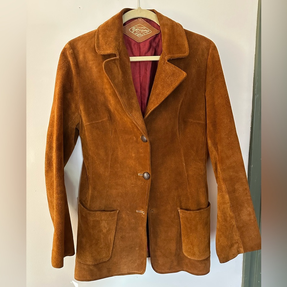 Vintage Suede Jacket Ws S